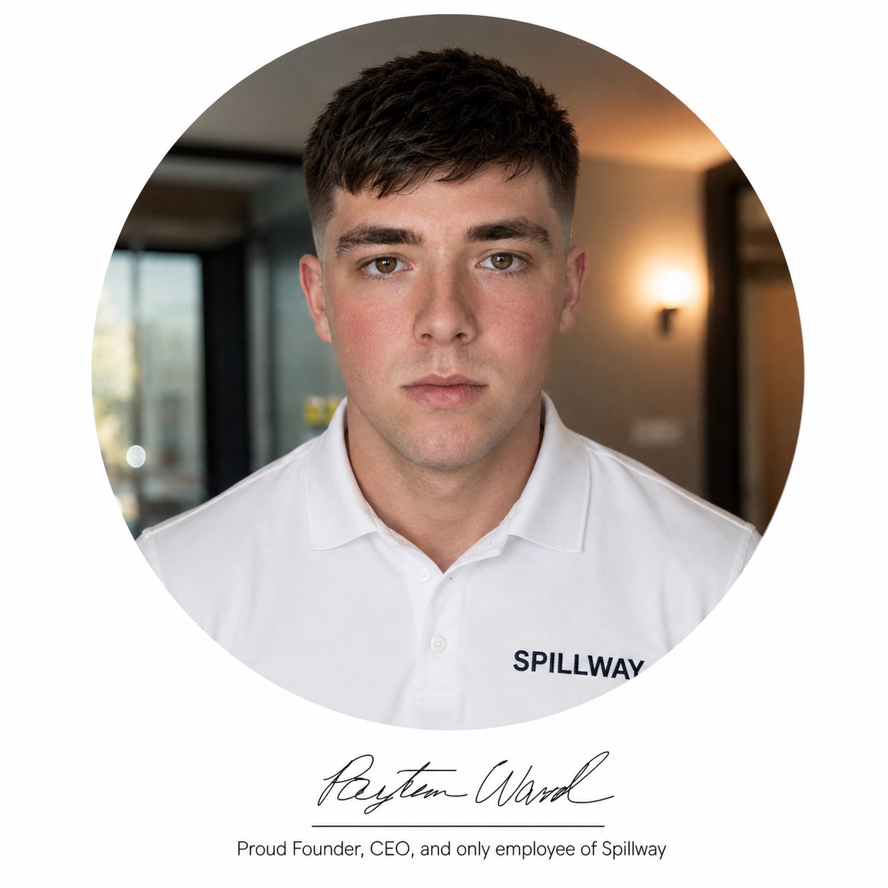 Payton Ward, founder of Spillway